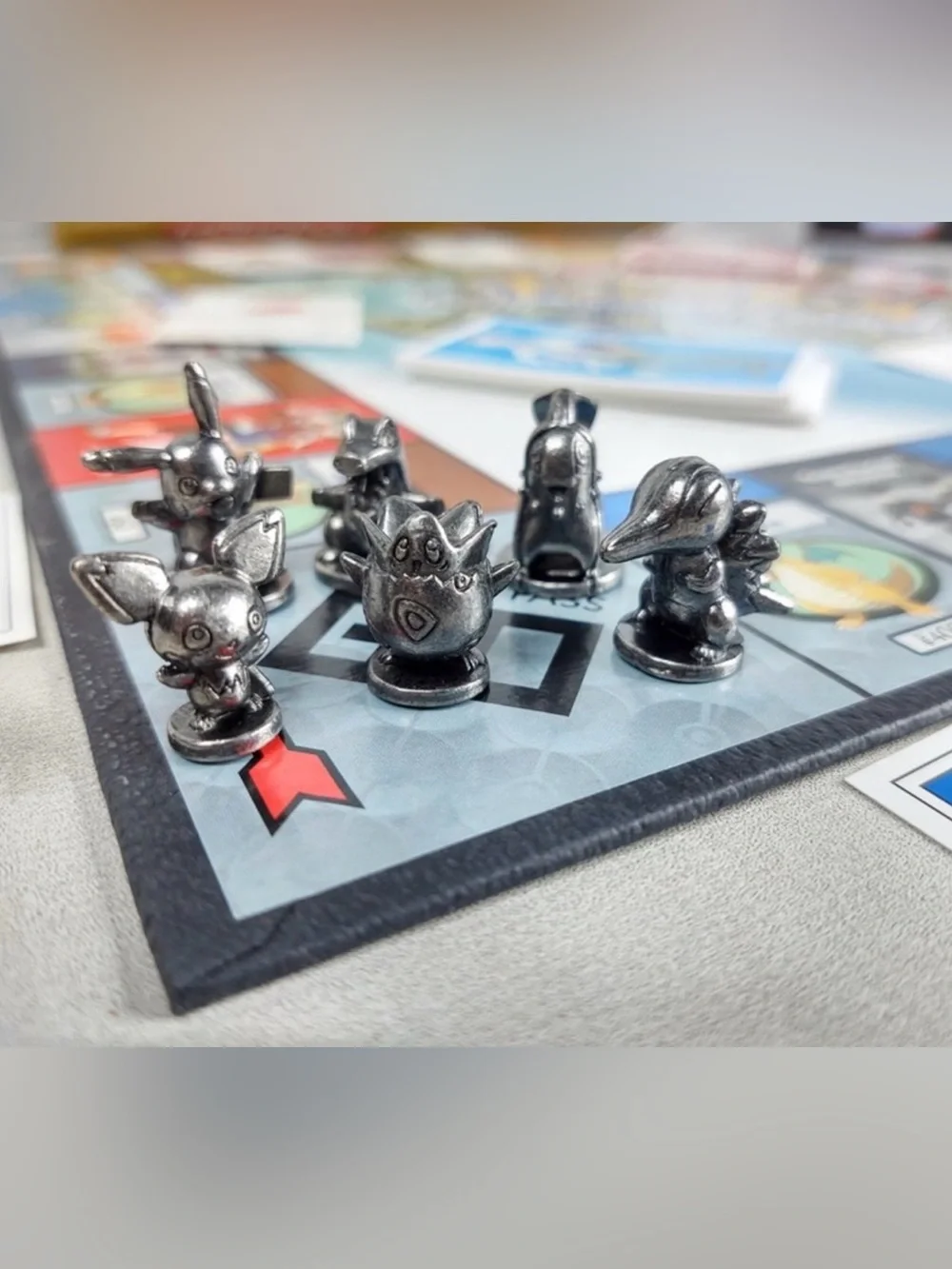 Monopoly Pokémon Johto Edition Board Game complete set